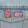 🔥🩷 Spicy Book Club 2er Set Pin