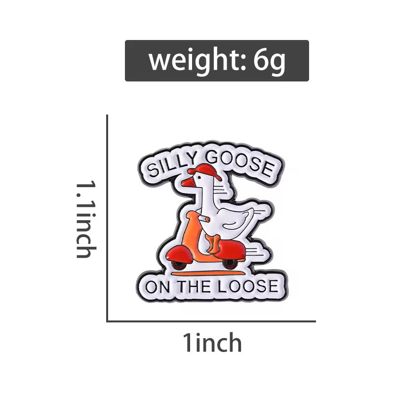 🪿 „Silly Goose On The Loose" Pin