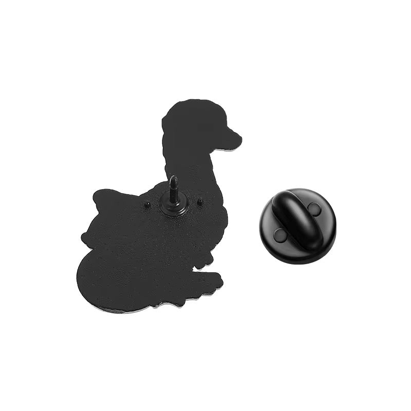 🪿🎃 Halloween Gänse Pin Set – 4er Emaille Anstecknadel