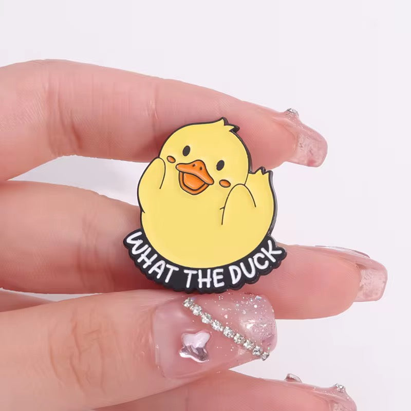 🦆 „What The Duck" Ente Pin