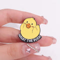 🦆 „What The Duck" Ente Pin