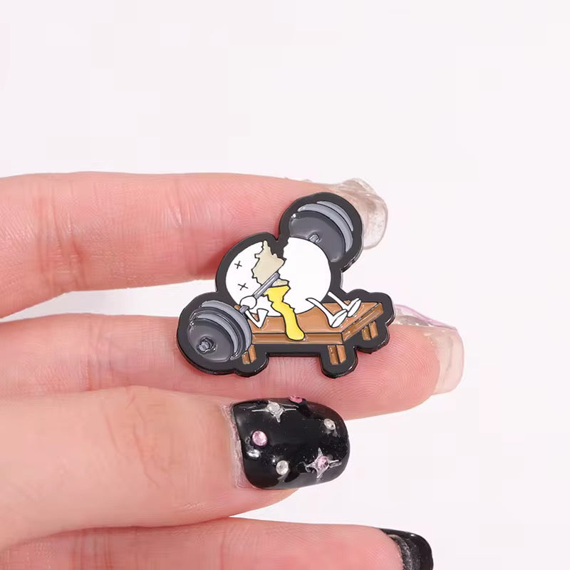 Fitness Ei  Pin