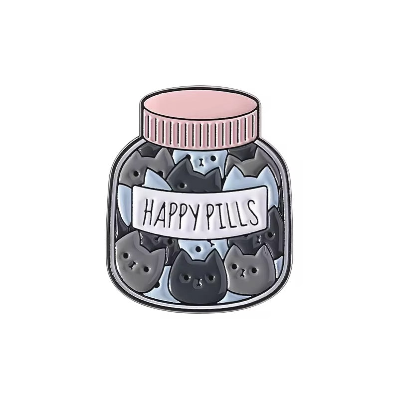 Positive Cat Vibes 3er Set Pin