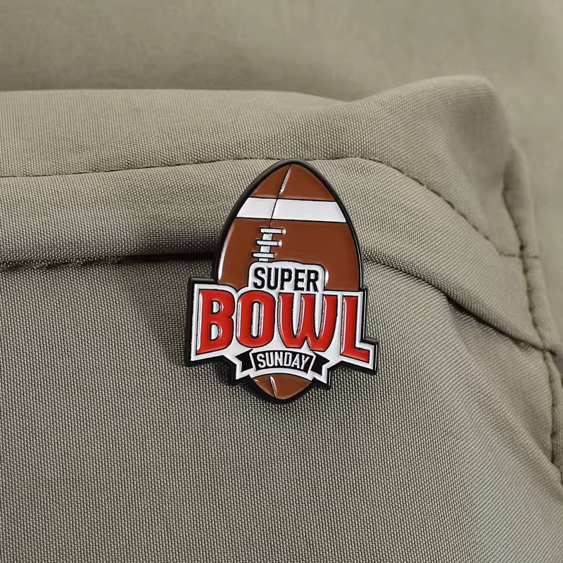 Super Bowl Sunday – Football  Pin Set