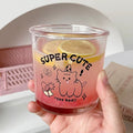 Cartoon 350 ml Trinkglas – Super Cute & Candy-Coated